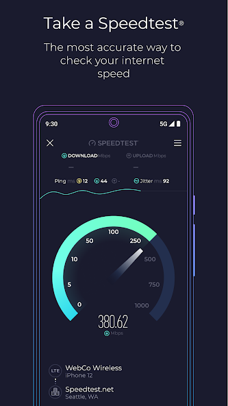 speed test在线网速测速android下载效果预览图